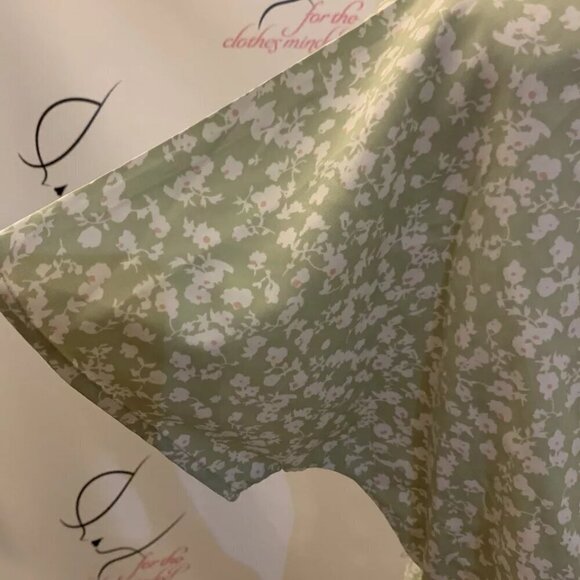 BUFFALO. Sz Medium. Blouson Wrap Side Tie Blouse. Neck Snap. Relaxed Fit. B9 - Picture 2 of 6